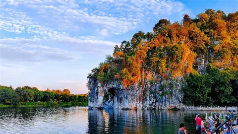 Elephant Hill Scenic Area attraction in Guilin