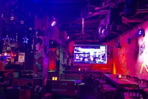 THE OLD WOOD BAR