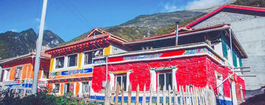 Qicai Jiazu Tibetan Village