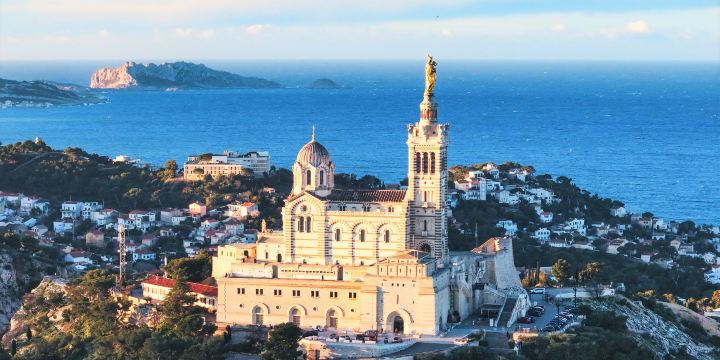 Basilica of Notre-Dame-of-la-Garde at Marseille