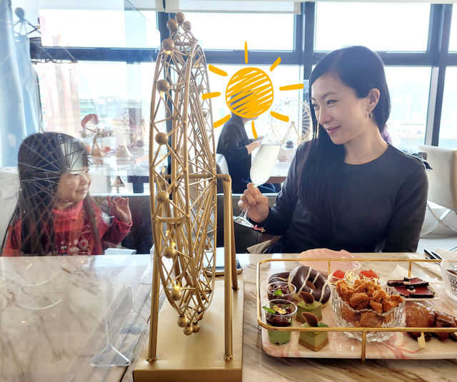[親子去high tea] #偽機場 #搭飛機 去high tea
