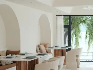 阿凯缇娅·安止樱落海景度假酒店·一间海景餐厅