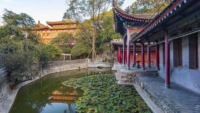 Five-Hall Scenic Spot