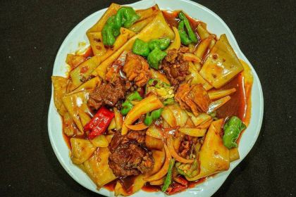 五味香·驴肉黄面·胡杨焖饼·烧烤(敦煌店)