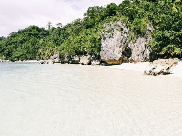 Abundant beauty of Bitaog beach