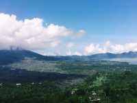 Hiking to an Indonesian mountain