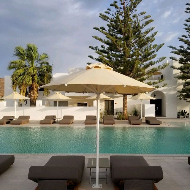 Greek design beach hotel
