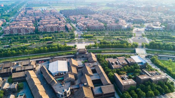 Departing from Tianjin, Dongjiang Bay Beach, Qinhai Park, Beitang Ancient Town, private guided one-day tour