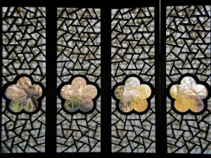 Suzhou Garden Flower Viewing Window