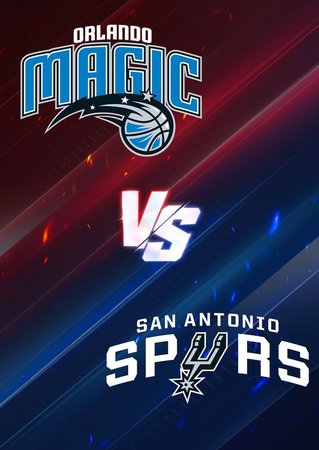 NBA常規賽：奧蘭多魔術隊 VS 聖安東尼奧馬刺隊 | 奧蘭多