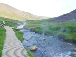 Reykjadalur Hot Spring Thermal River