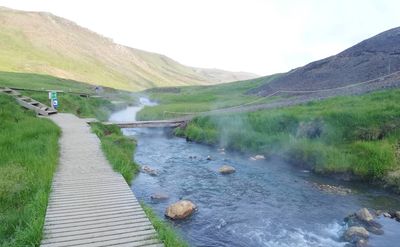 Reykjadalur Hot Spring Thermal River
