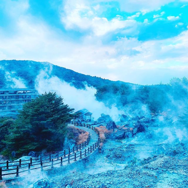 長崎　雲仙地獄巡り