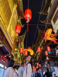 Breathtaking night walks, Yuyuan Garden