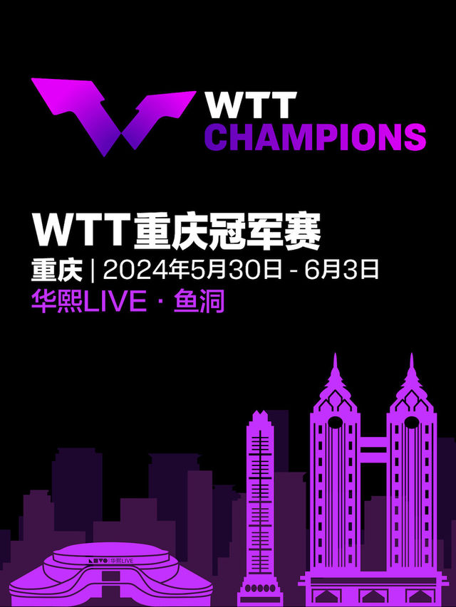 WTT重慶冠軍賽2024 | 重慶