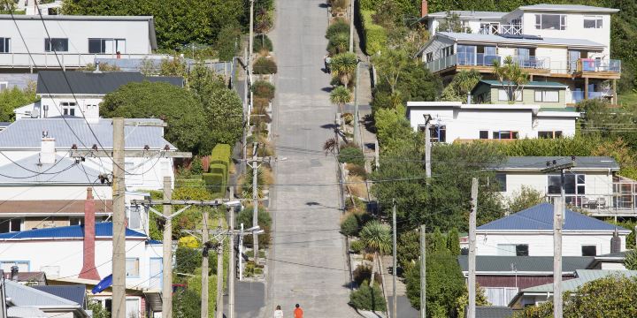 Baldwin Street - The Steepest Street in the World