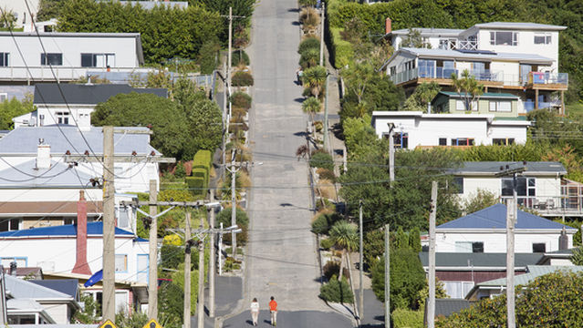 Baldwin Street - The Steepest Street in the World