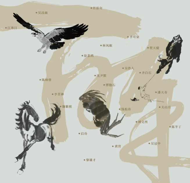 《中國美術百年經典》近現代名家藝術精品展 | 梅溪湖藝術博物館