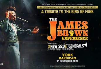 York | The James Brown Experience | York Barbican