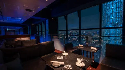 Tenku Lounge TOP of TREE in Tokyo