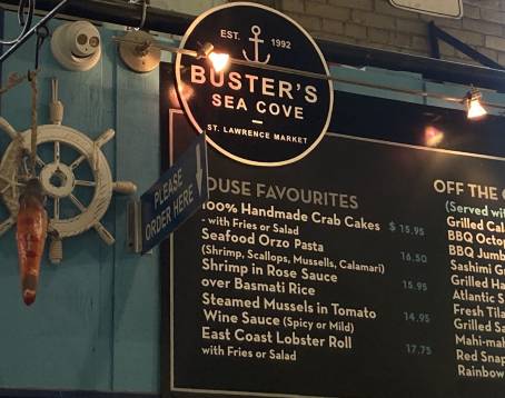 Buster's Sea Cove - St. Lawrence Market