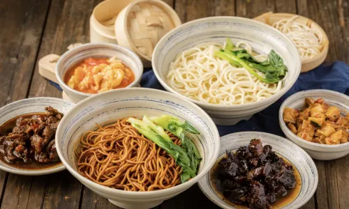 Meixi Xiaohuozi Dry Tossed Noodles (Anji Main Branch)