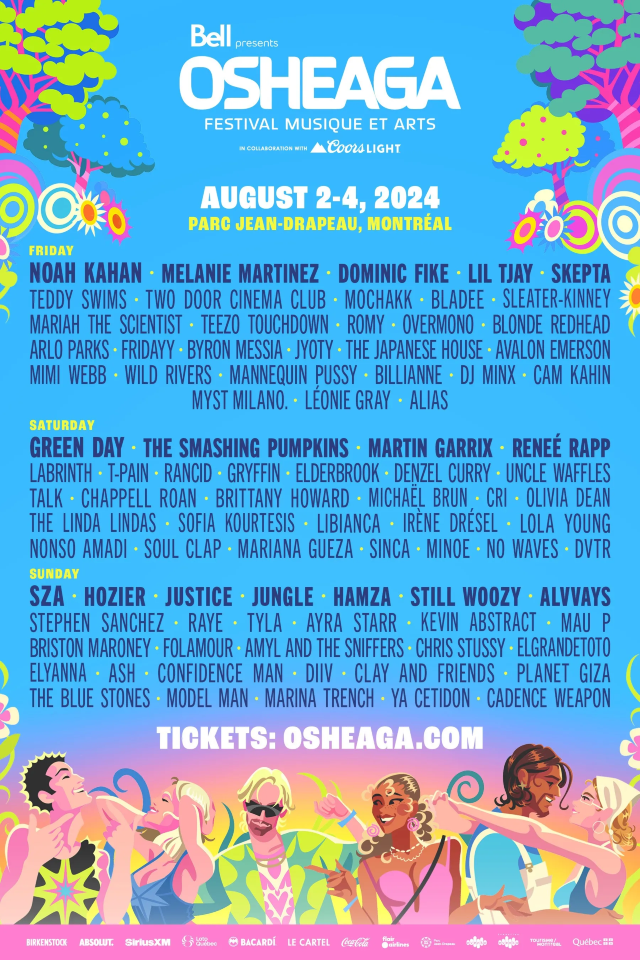 【加拿大蒙特利爾】Osheaga 2024音樂節 | 蒙特婁