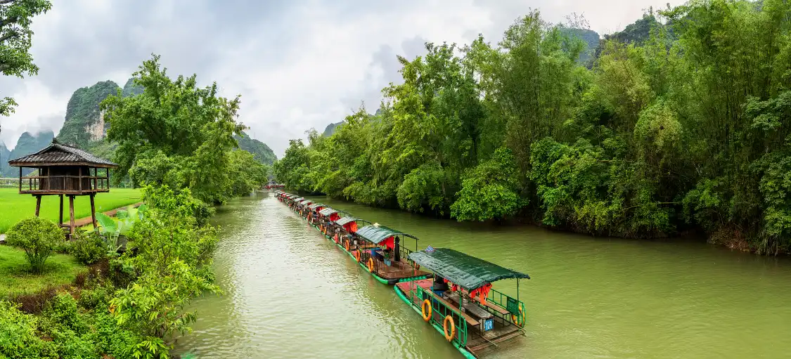 鄰近明仕田園風景區-竹筏遊客上船碼頭的酒店