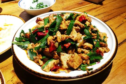 绿色干豆角家常菜