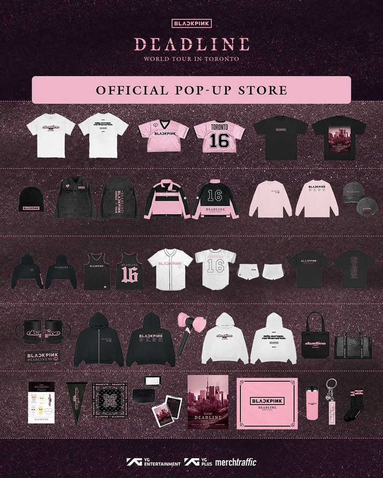 BLACKPINK WORLD TOUR <DEADLINE> IN HONGKONG | Official Merchandise Purchase Information