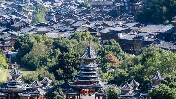 Zhaoxing Dong Village - Drum Tower Complex