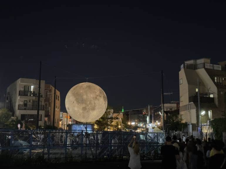 Moon Art Night Shimokitazawa | Tokyo