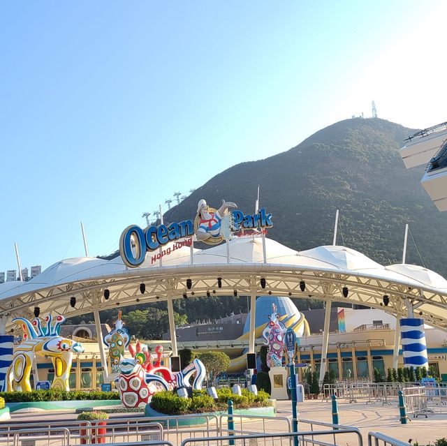 海洋公園萬豪酒店，猶如住在幻想世界一般