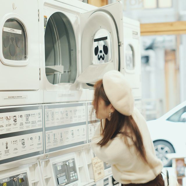 洗衣店Xcoffee shop