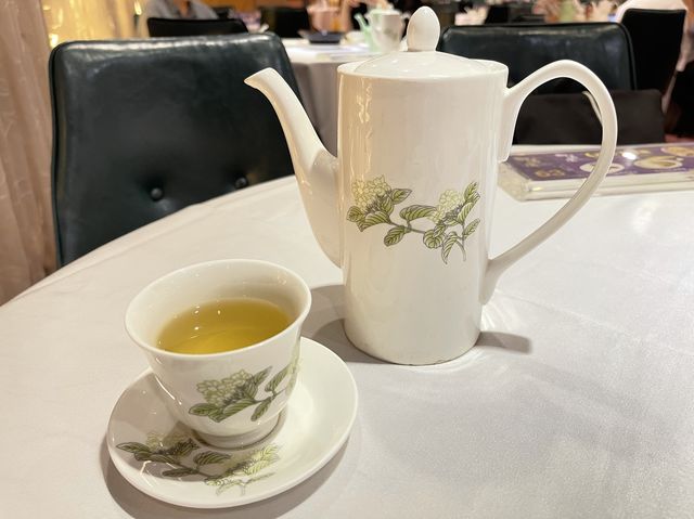 御名園。晚市中菜