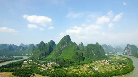 양숴에서 새로운 즐거움을 발견하는 1일 여행: 루이펑 케이블카와 시골 자전거 투어