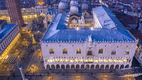 義大利威尼斯聖馬可廣場+總督宮+嘆息橋+裡亞托橋行程可調