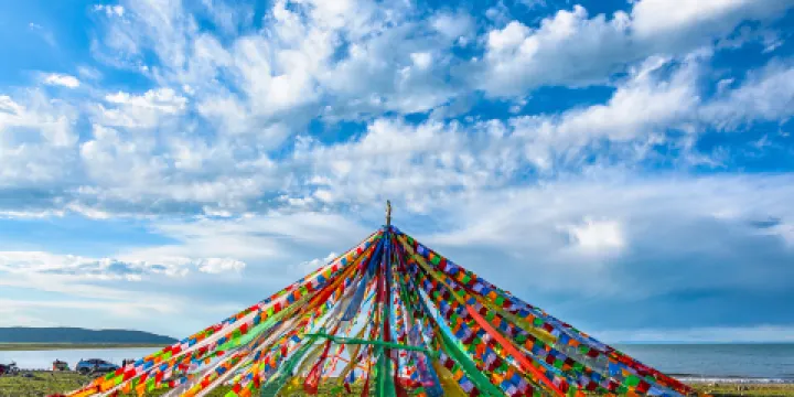 共和縣青海湖黑馬河草原風情園