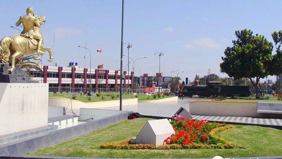 Tacna Locomotive park
