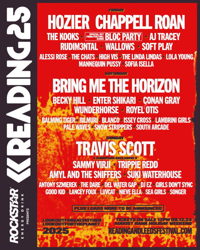 Reading & Leeds Festival 2025 Reading Tickets, Dates & Itineraries