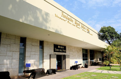 Gold Museum of Peru and Arms of the World