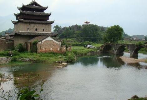 Ancient Buildings in Matou Village