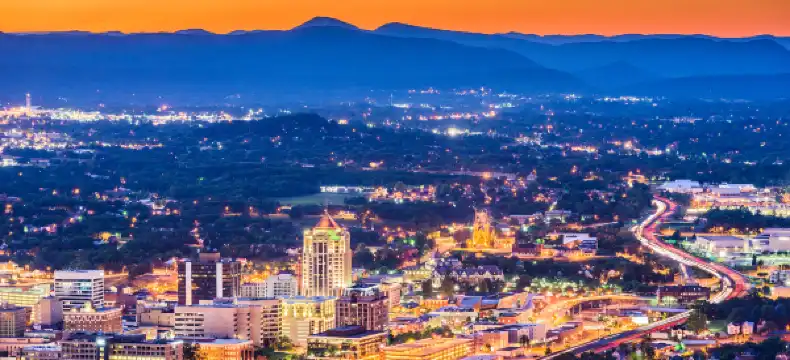 โรงแรมในโรอาโนค