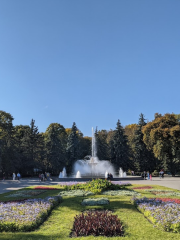 Leontovych сentral park of Vinnytsia