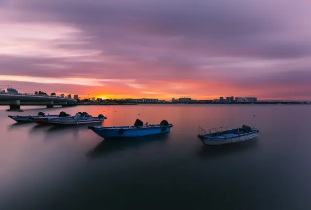 Sunsets in XiaMen