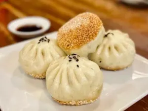 Shanghai lao shengjian (Tradicional) 上海老生煎