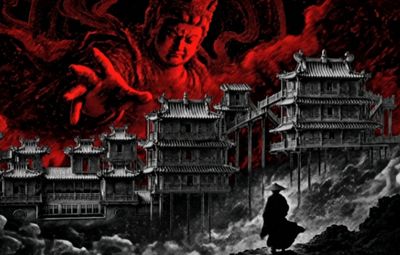 "Why the Hanging Temple" is a live landscape performance