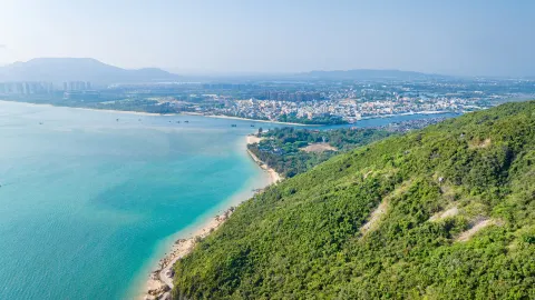 Nanwan Monkey island Eco-tourist Attraction Zone attraction in Lingshui