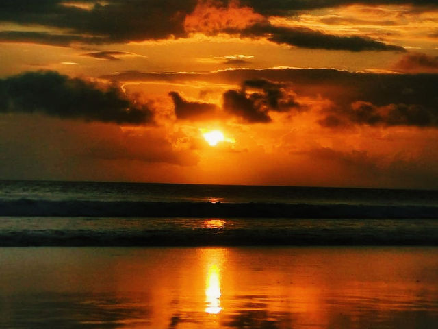 Sunsets and beach in Seminyak