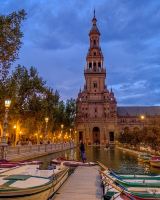 밤에도 아름다운 스페인 광장